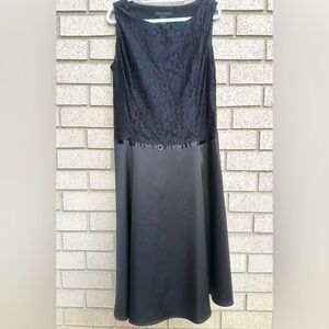 APOSTROPHE MIDI COCKTAIL DRESS